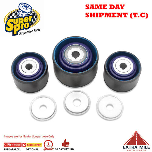 Rear Diff Support Bush Kit-SuperPro Hybrid For FORD TERRITORY-SZ RWD 11-on