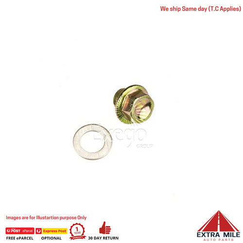 14mm - 1.5 Standard Sump Plug