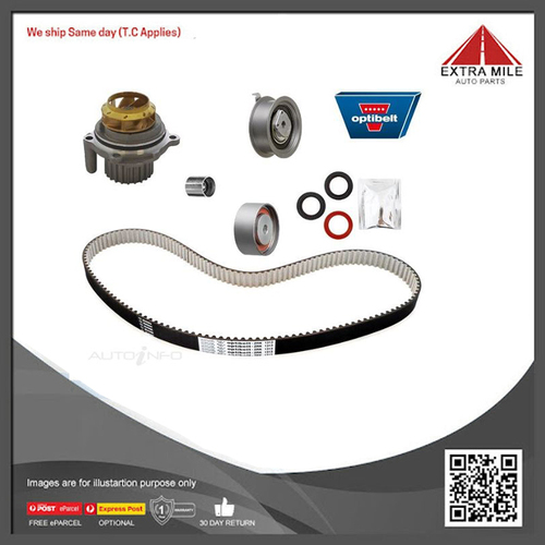 Optibelt Timing Belt Kit With Water Pump For Volkswagen Golf FSI MK5 2.0L AXW