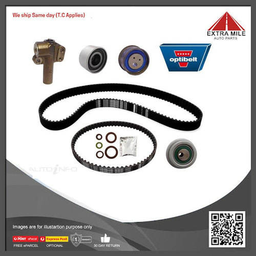 Optibelt Timing Belt Kit For Mitsubishi Starwagon SD, SE, SF, SG, SH, SJ, 2.0L