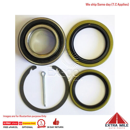 Wheel Bearing Kit for Mitsubishi Magna 2.4L 4cyl TE TF 4G64 fits - Front Left/Right KWB1141 With Anti-Lock Braking System (ABS)