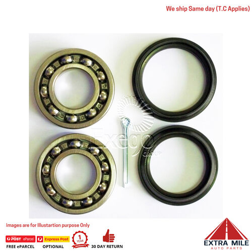 Wheel Bearing Kit for Subaru Leone 1.8L DL/GF/GL EA82 fits - Front Left/Right KWB1162