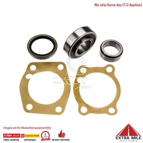 Wheel Bearing Kit for Toyota Celica 1.6L 4cyl TA22 2T fits - Rear Left/Right KWB2881 Bearing Size 30 x 62 x 25mm