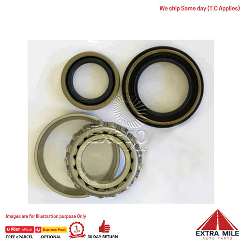 Wheel Bearing Kit for Nissan Navara 2.4L 4cyl D21 D22 KA24DE fits - Rear Left/Right KWB3124 Bearing Size 40 x 80 x 19.7mm - 2 Seals Included In Kit