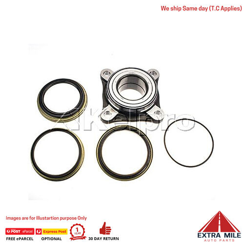 Wheel Bearing Kit for Toyota Fj Cruiser 4.0L V6 CRUISER GSJ15R 1GR-FE fits - Front Left/Right KWB5021A With Anti-Lock Braking System (ABS) - Aftermark