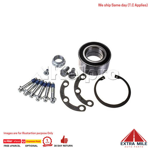 Wheel Bearing Kit for Mercedes-Benz 190E 2.0L 4cyl 2.0 W201 M102 fits - Rear Left/Right KWB5283