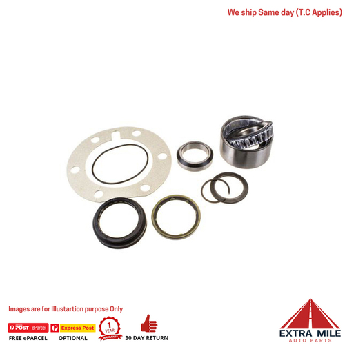 Wheel Bearing Kit for Toyota Hilux 2.8L 4cyl GUN123R GUN126R GUN136R 1GD-FTV fits - Rear Left/Right KWB5443