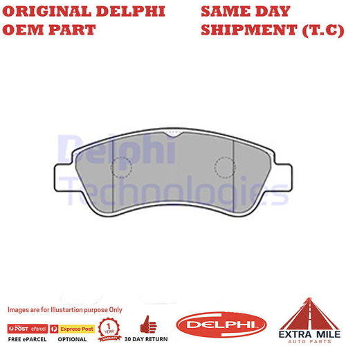 Brake Pad Front For PEUGEOT 1007/2008/206/207/208/307/301/PARTNER/RANCH