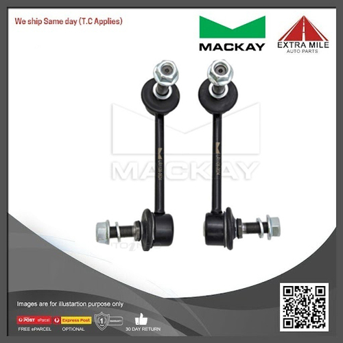 Mackay Sway Bar Link Rod Front LR & RH Kit For Toyota Land Cruiser GRJ150R 3.0L 