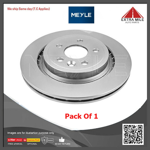 Meyle Disc Brake Rotor 302mm Rear For VOlvo S60 II 134 2.0L/3.0L Petrol