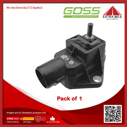 Goss Map Sensor For Honda Concerto MA 1.6L D16A6, D16Z2 SOHC 16v MPFI 4cyl