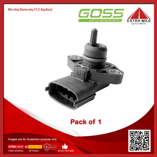 Goss Map Sensor For Hyundai Excel  X3 1.5L G4FK DOHC 16v MPFI 4cyl - MP128