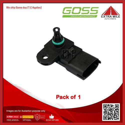 Goss Map Sensor For Holden Epica EP 2.0L Z20S1 SOHC 16v Turbo Diesel - MP158