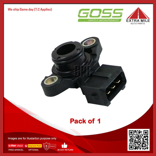 Goss Map Sensor For Mitsubishi Pajero NT 3.8L V6 6G75 SOHC-PB 24v MPFI - MP163