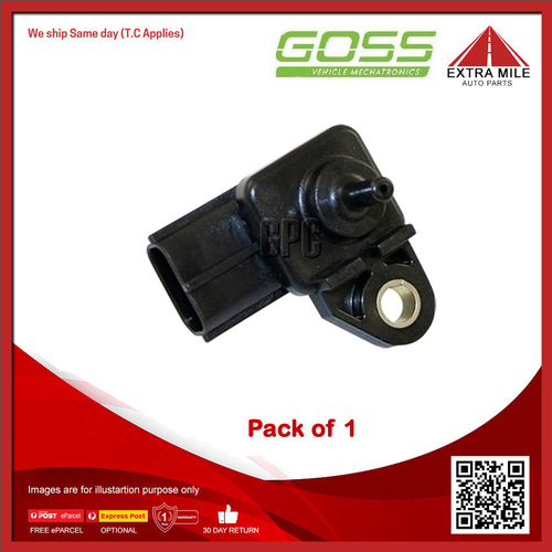 Goss Map Sensor For Mazda Mazda6 GG,GY 2.3L L3-VE DOHC 16v MPFI 4cyl - MP166