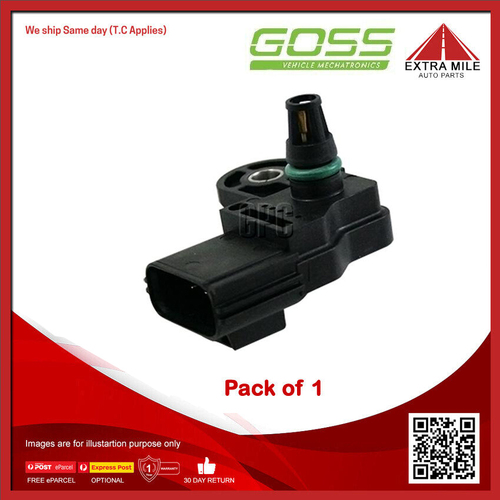 Goss Map Sensor For Mazda Mazda 6 GG MPS 2.3L L3-VDT DOHC 16v Turbo MPFI