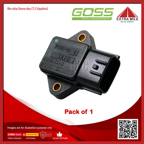 Goss Map Sensor For Subaru Outback B3A,B4A BH 2.5L EJ251 SOHC-PB 16v MPFI