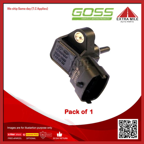 Goss Map Sensor For KIA Sportage SL II 2.0L G4KD DOHC 16v MPFI 4cyl - MP176