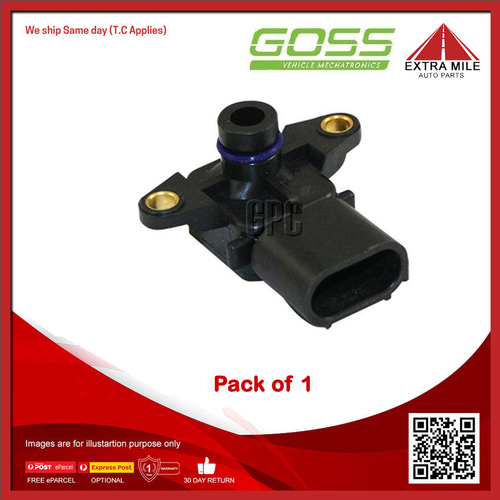 Goss Map Sensor For Jeep Grand Cherokee GEN2 WG-WJ 4.7L V8 EVC SOHC-PB 16v MPFI