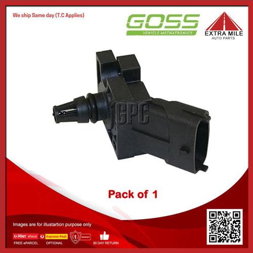 Goss Map Sensor For Volvo XC60 T6 3.0L B6304T4 DOHC 24v Turbo MPFI 6cyl