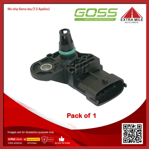 Goss Map Sensor For Holden Captiva CG 2.2L Z22D1 DOHC 16v Turbo Diesel - MP216