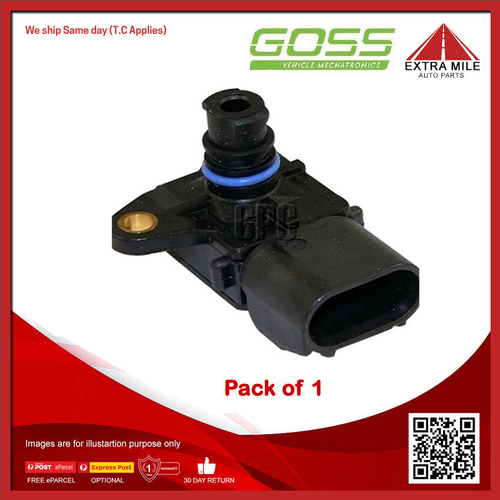 Goss Map Sensor For Jeep Patriot MK 2.0L,2.4L ECN DOHC 16v MPFI 4cyl - MP223