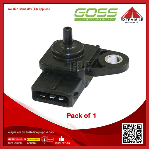 Goss Map Sensor For Mitsubishi Mirage CE 1.5L 4G15 SOHC 12v MPFI 4cyl - MP228