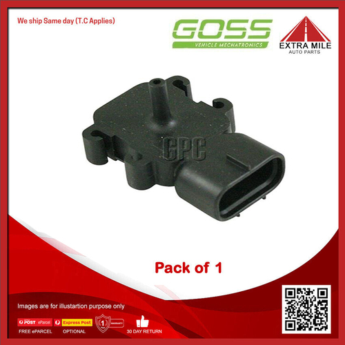 Goss Map Sensor For Toyota Camry SXV20R 2.2L 5S-FE DOHC 16v MPFI 4cyl - MP237