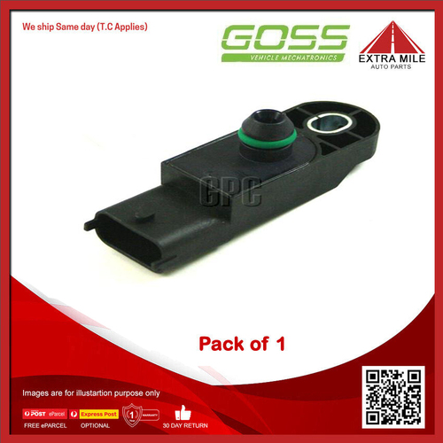 Goss Map Sensor For Renault Master X62 DCi 145 2.3L M9T DOHC 16v Turbo Diesel