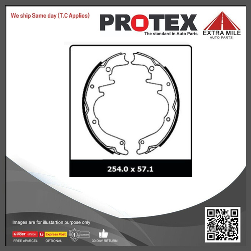 Protex Brake Shoes  Set Rear For Daewoo Holden  - N1611