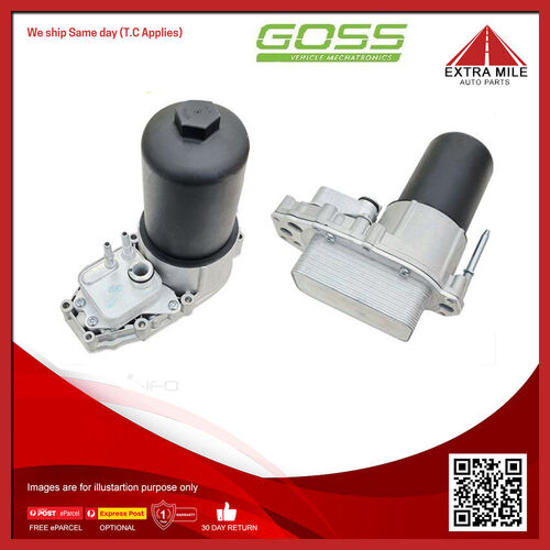 Goss Engine Oil Cooler For Peugeot 407 HDi 2.7L DT17TED4 V6 24V DOHC