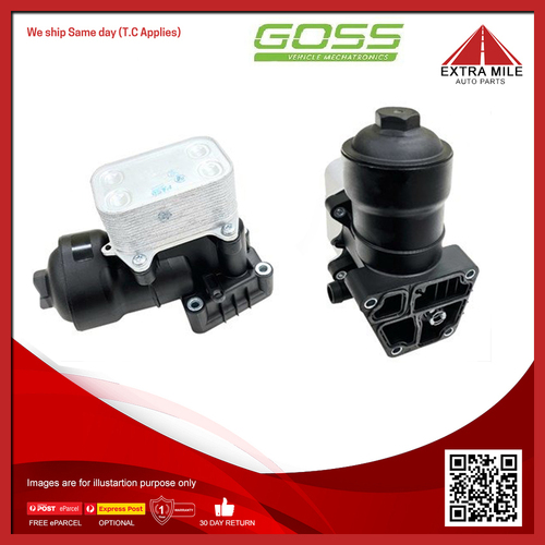 Goss Oil Cooler For Volkswagen Transporter TDI400 T5 2.0L CFCA I4 16V DOHC