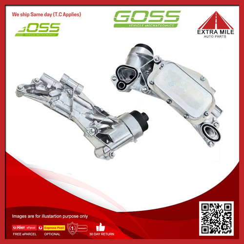 Goss Engine Oil Cooler For Vauxhall Astra AH 1.8L 218XER I4 16V DOHC-OC134