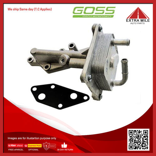 Goss Engine Oil Cooler For Nissan X Trail T31 2.5L QR25DE I4 16V DOHC