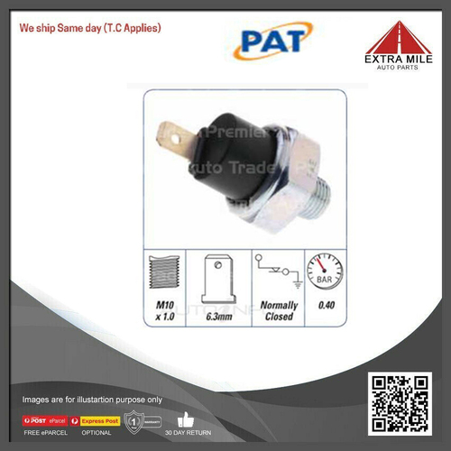 PAT Engine Oil Pressure Switch For Audi 80 B2,B3 JN 1.8L-OPS-007