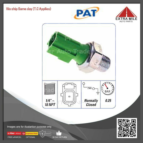 PAT Oil Pressure Switch For Ford Transit LWB SWB/MWB VM 2.3L