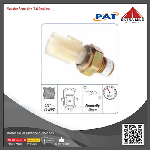 PAT Oil Pressure Switch For Ford Falcon BA BF XT 4.0L  BARRA 270T I6 24V DOHC