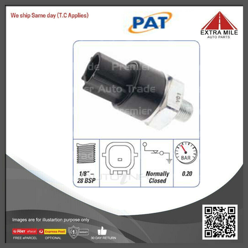 PAT Oil Pressure Switch For Nissan Pathfinder ST, ST-L TI R51 4.0L VQ40DE V6