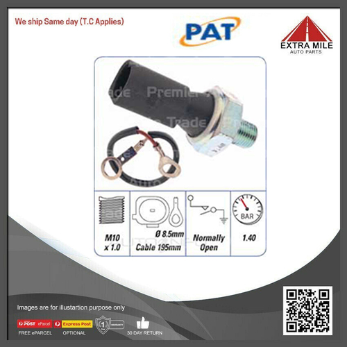 PAT Oil Pressure Switch For Volkswagen Touran 1T AXW 2.0 Litre