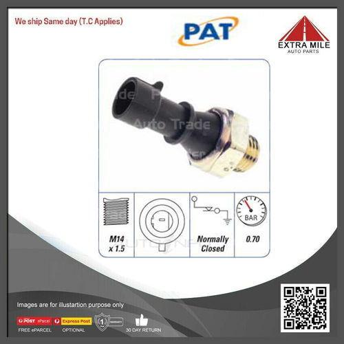 PAT Oil Pressure Switch For Fiat Ducato FIAE0481D , FIAE0481C 2.3L