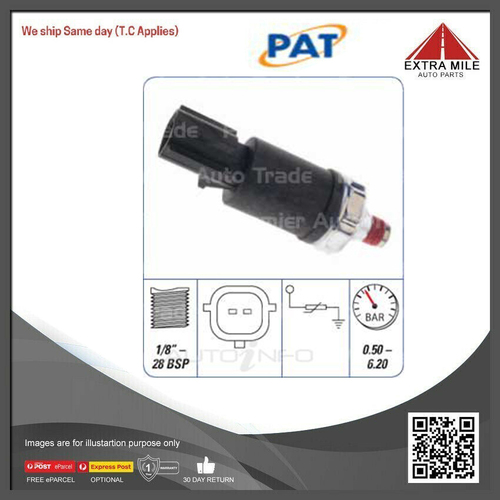 PAT Oil Pressure Switch For Jeep Wrangler Sport TJ 4.0 Litre ERH