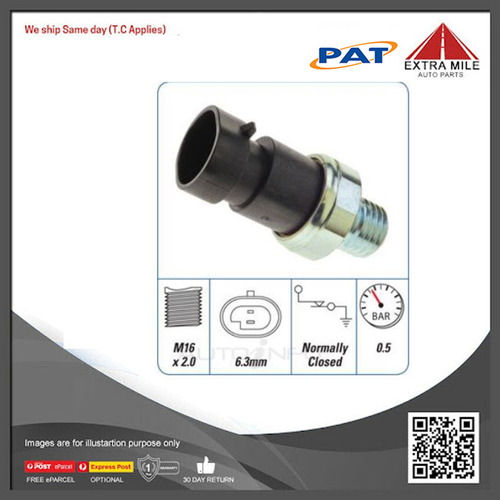 PAT Oil Pressure Switch For Hummer H3 3.7L LLR I5 20V DOHC SUV Mid-Size