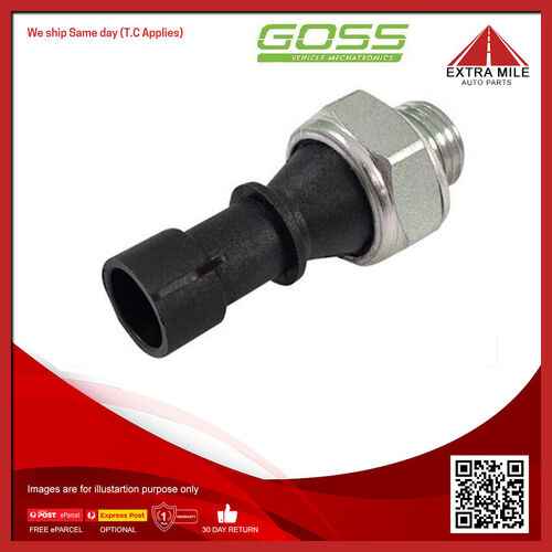 Goss Oil Pressure Switch For Holden Barina TK SB 1.6L C14SE I4 8V SOHC