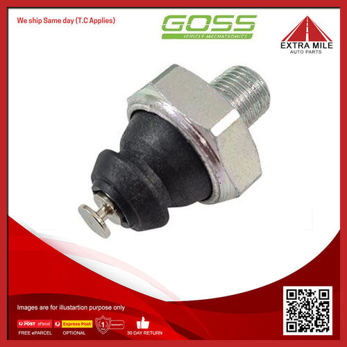 Goss Oil Pressure Switch For Toyota Corolla SECA AE92R 1.6L 4AFE I4 16V DOHC