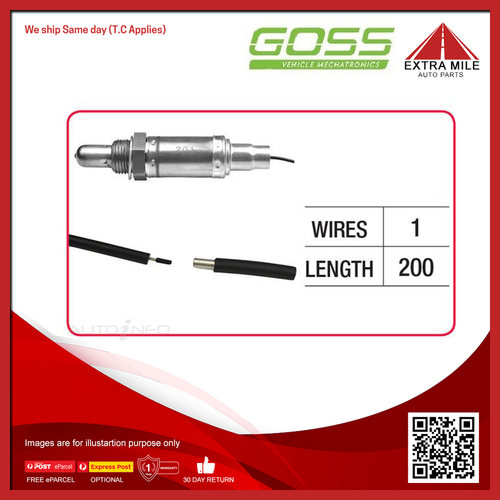 Goss Oxygen Sensor Pre-catalytic For Suzuki Cultus GTi, GT-i 1.3L G13B, G12B