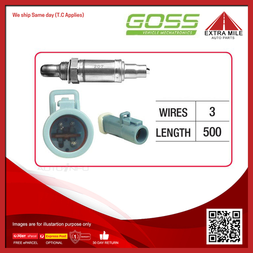 Goss Oxygen Sensor Pre-catalytic For Ford Falcon EA, EB, ED, EL, XG, XH V8