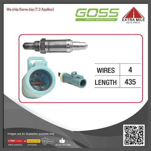 Goss Oxygen Sensor(Pre-Cat) For Volkswagen Golf 4 1E7, 1J1, 1J5,  5 1K1 1.6L