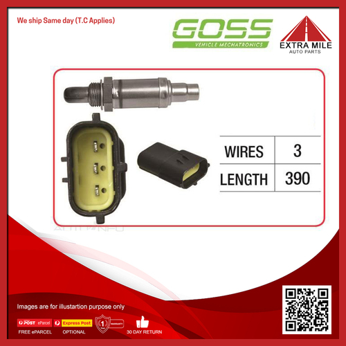 Goss Oxygen Sensor Pre-Catalytic For Honda Excel X3 1.5L G4FK 4D Sedan