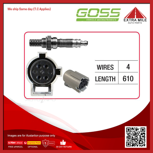 Goss Oxygen Sensor Pre-Catalytic For Dodge Viper 8.0L EWB V10 2D Coupe/ Roadster