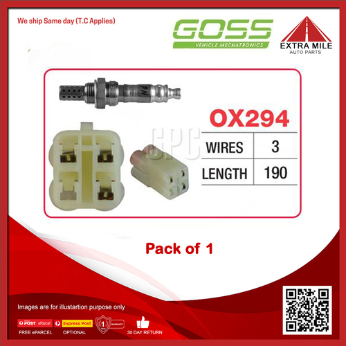 Goss Oxygen Sensor For Subaru Impreza WRX G1 2.0L EJ205,EJ20G,EJ20K